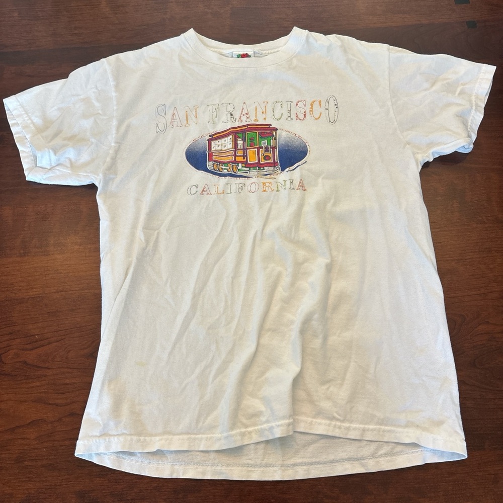 Fruit of the Loom White San Francisco Tee